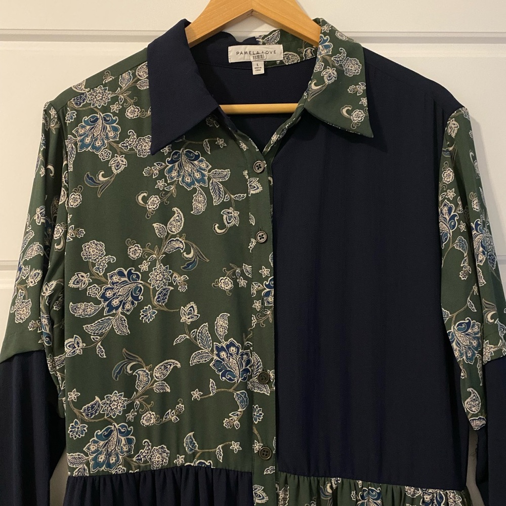 NWOT Pamela Love Patchwork Dress